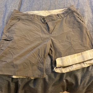 Columbia titanium shorts